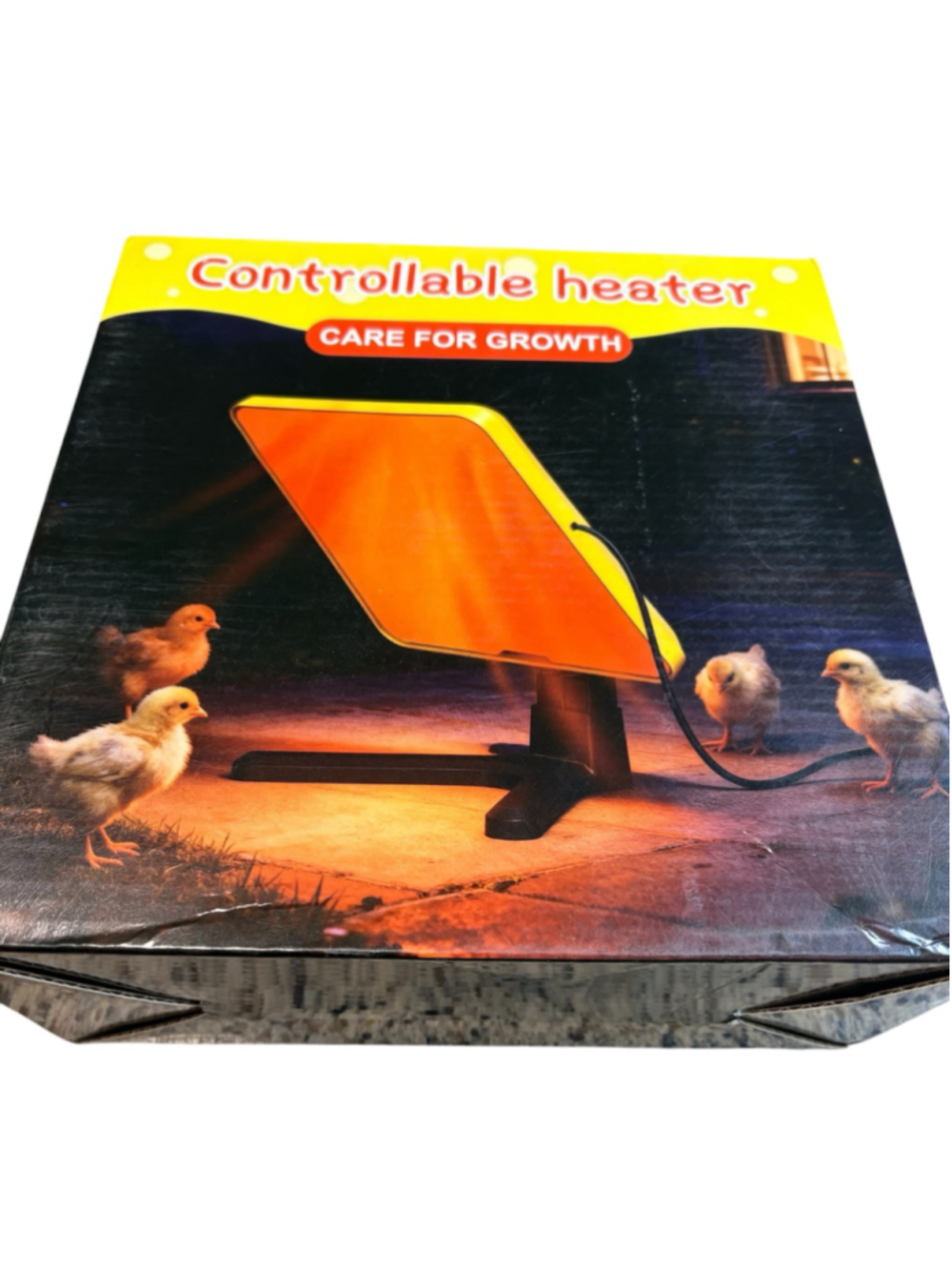 Lobeline Portable Chicken Heater One Size Black and Yellow NIB